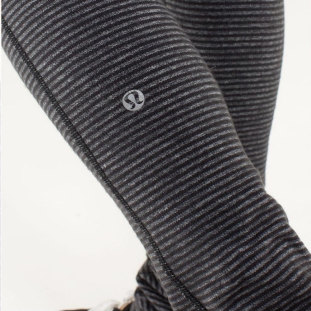 Lululemon Skinny Will Pant *Pique Black / Deep Coal Size 6 - Picture 5 of 12
